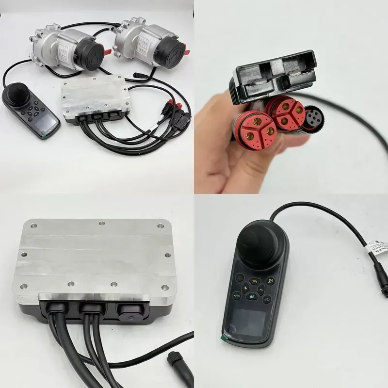 for Low Noise Maintenance Free 24V 500W Brushless Wheelchair Motor Kit 1.8A Continuous Operation