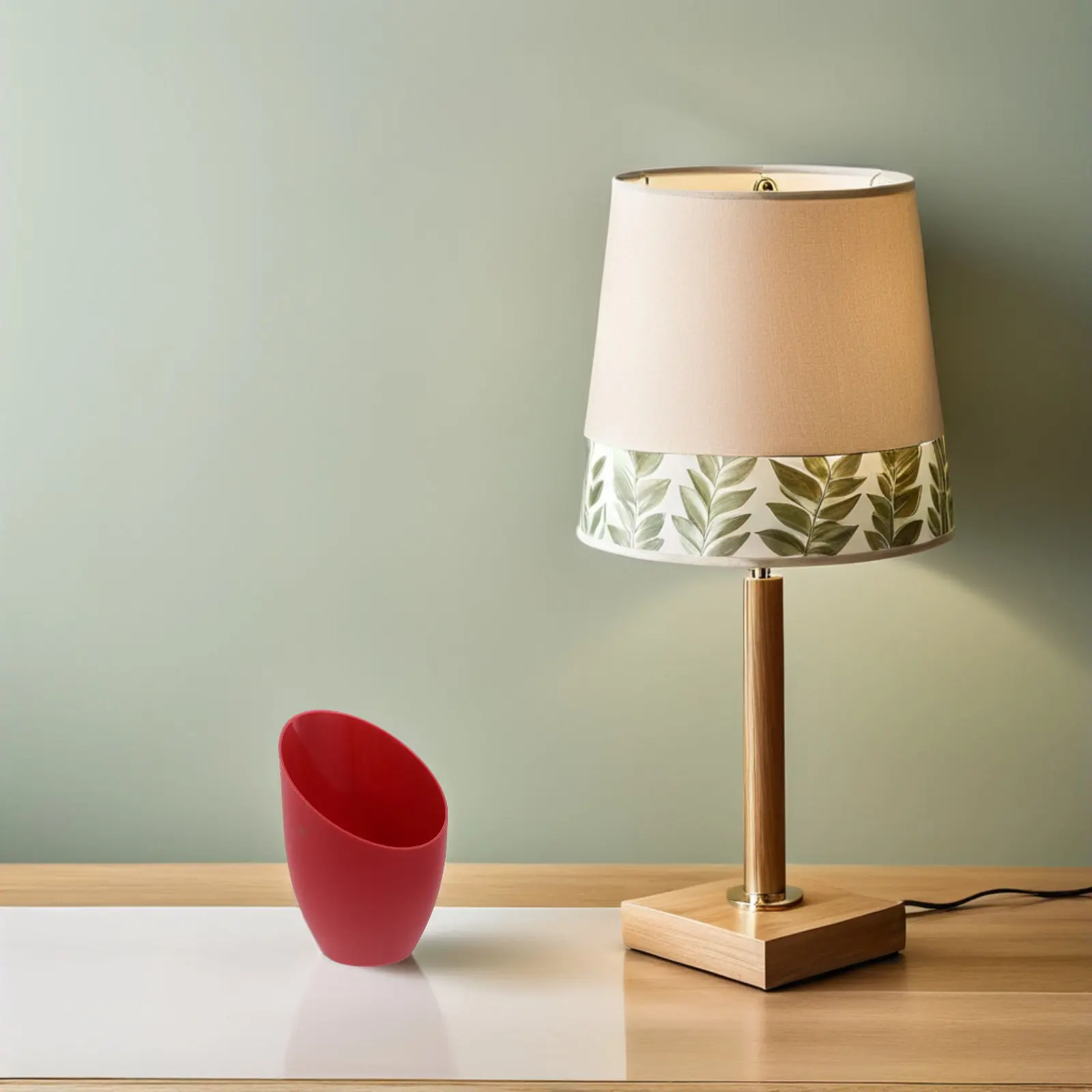2Pcs Plastic Horseshoe Lamp Shade 5.12 Inch Slanted Circular Pendant Lampshade for Ambient Lighting Decorative Hanging Lampshade