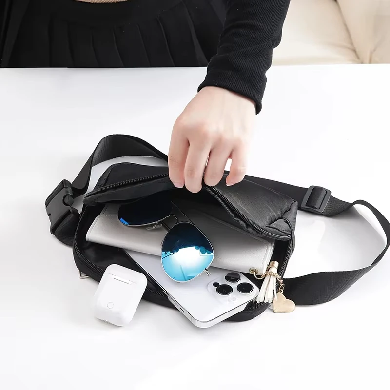Sport Waist Bag Running Belt Bum Waterproof Cycling Women Fanny Pack Wallet Pouch Portable Phone Gym Jogging Cross-Body Pocket
