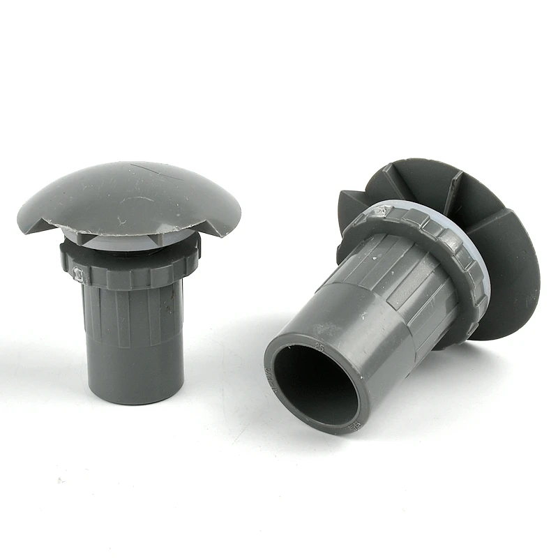 1~8PCS I.D 20~32mm PVC Water Supply Drainage Joints Bottom Blowing Connectors Aquarium Fish Tank Irrigation Adapter Accessories
