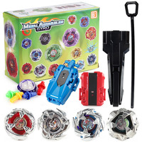 BX168-A25 4PCS BX-31 BX-32 BX-33 BX-34 BX Series Spinning Tops Burst Set with Launcher Toys for Children Gift