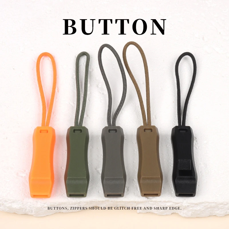

Emergency Whistle Sports Match Whistle Multifunction Whistle Double Pipe Dual Band With Tail Rope Outdoor Camping Hiking 5PCS