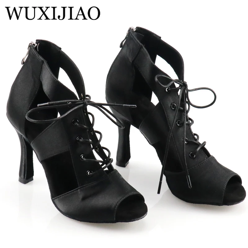 Women\'s Fashion Party Woman Sexy stilettos High Heels Latin Women Latin dance heels Boots shoes Breathable For Ballroom