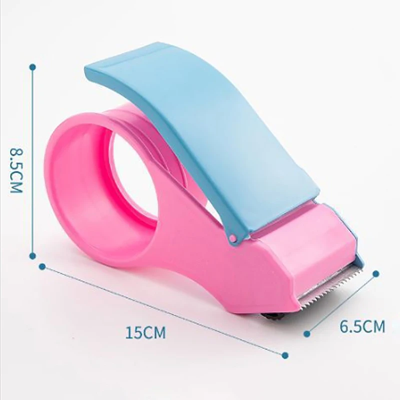 Plastic Sealing Packer Tape Dispenser Packaging Parcel Width Roller Tape Cutter Sealing Tape Holder Manual Packing Machine
