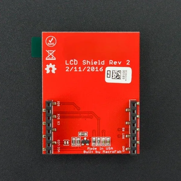 Suitable for OpenMV Cam LCD expansion board