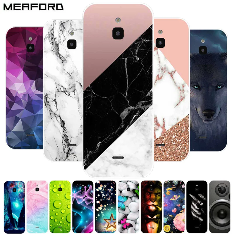 For Nokia 6300 4G Case Marble Soft Silicone Back Case for Nokia 6300 4G Fundas Case TA-1294 TA-1291 TA-1287 TA-1286 Phone Cover