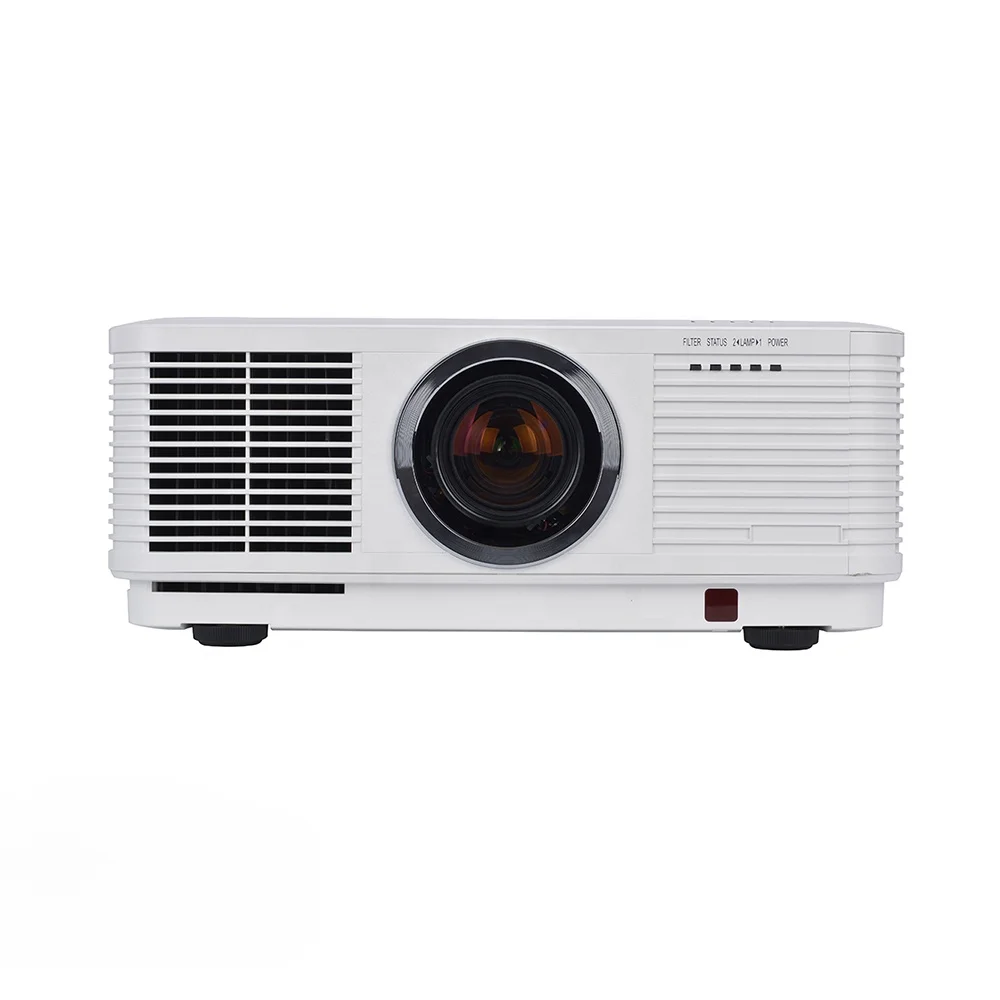 12000 4K Projector Professional Short Throw DLP Lens 3D Style for Home Theatre Planetarium Exhibit Large Venue