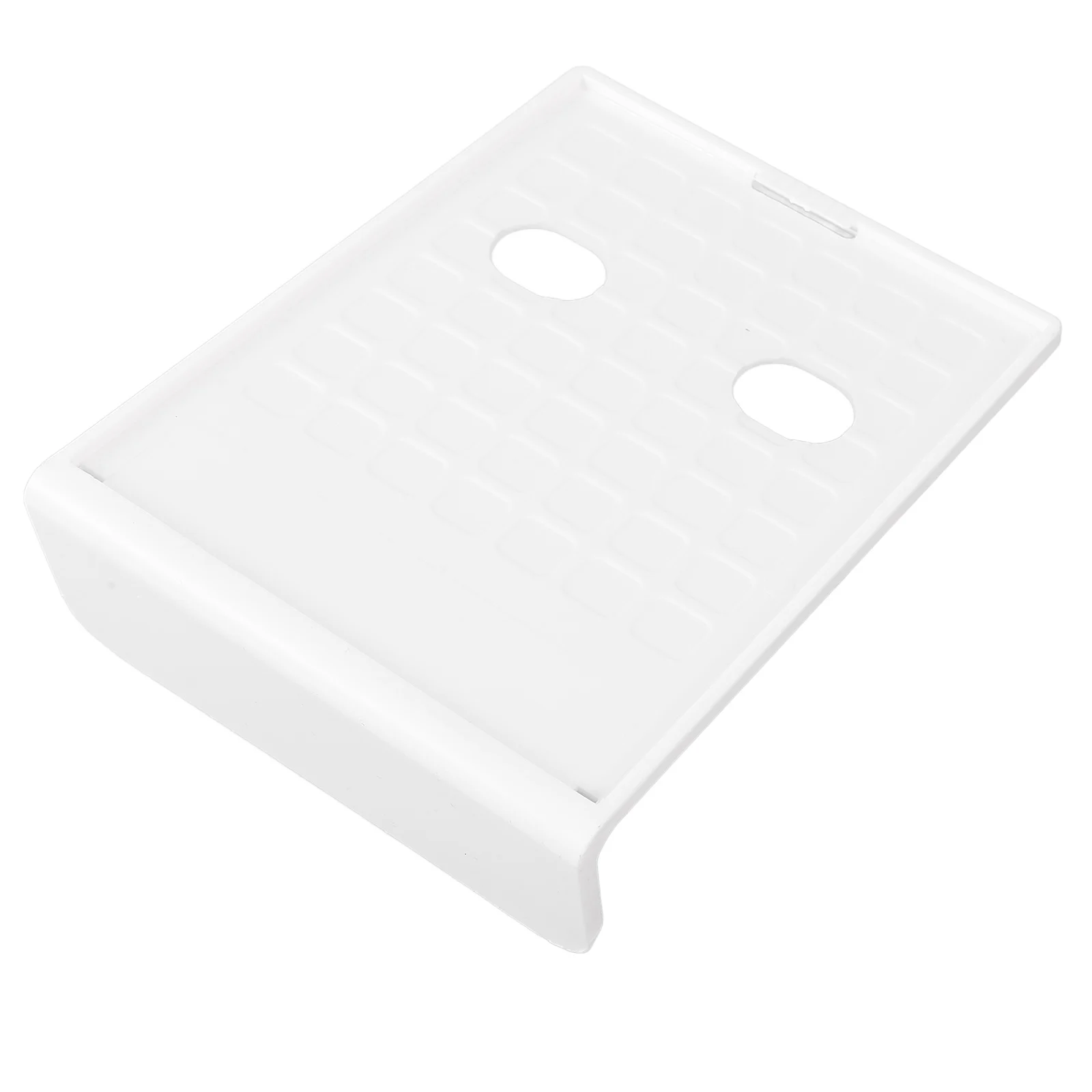 

L Shaped Menu Display Sign Holder A5 White Plastic Rack for Restaurant Bar Price Tags Showing St Supermarket Hotel Desk