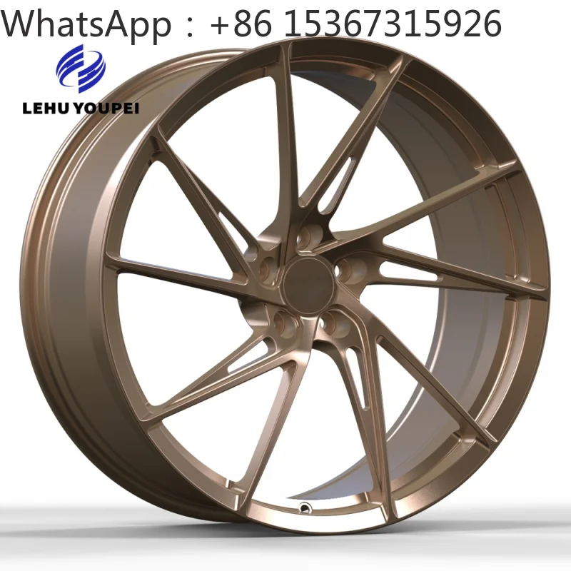 High End Five-Hole Deep Dish Concave Custom Forged Alloy Wheel Hubs Universal Modified Passenger Car Wheels