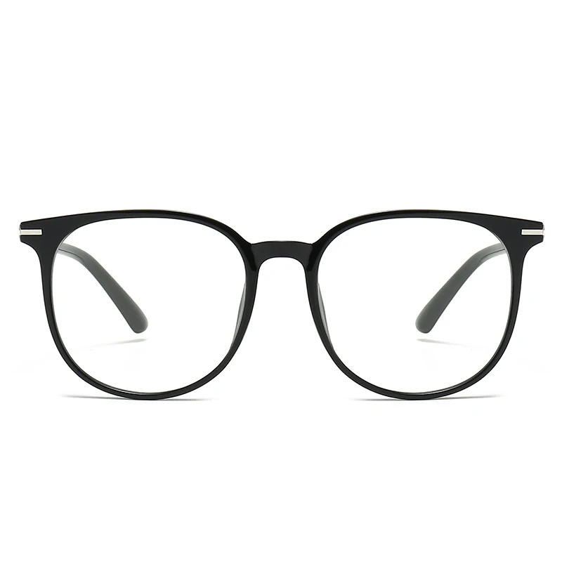 نظارات كروس دائرية متعددة الاستخدامات للنساء بإطار كبير وصفة طبية مضادة للضوء الأزرق فوتوكروميك تقدمية متعددة البؤر #4