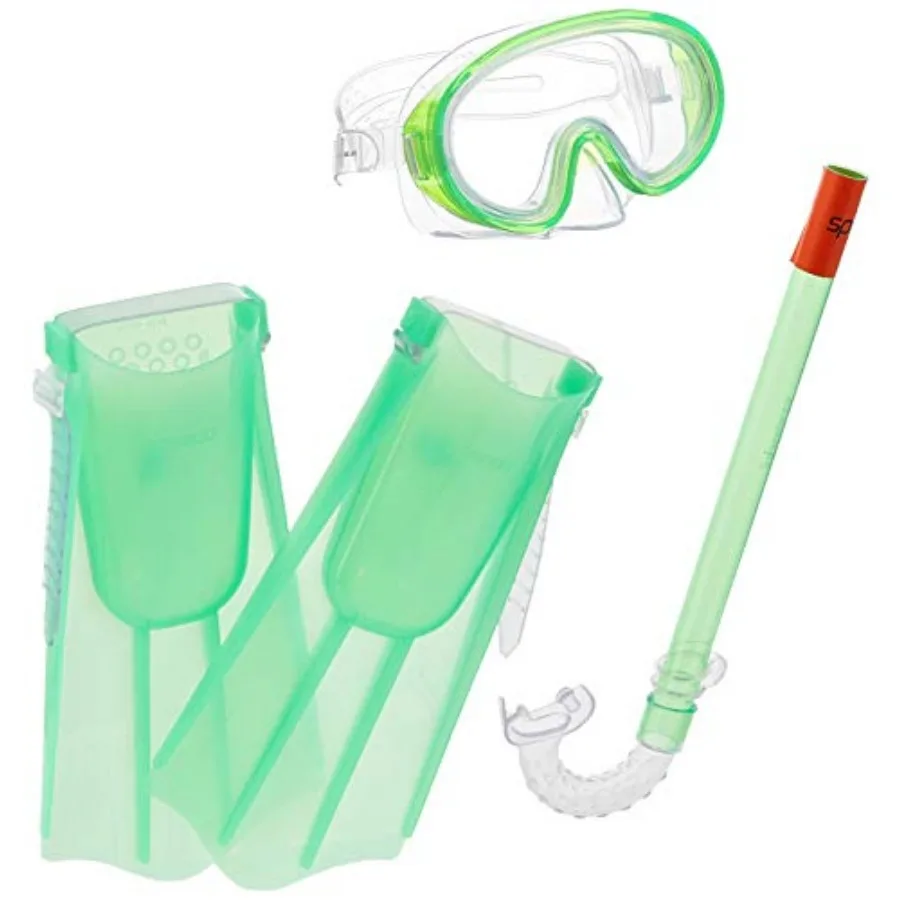 

Aqua Quest Swim Mask, Snorkel and Fins Set