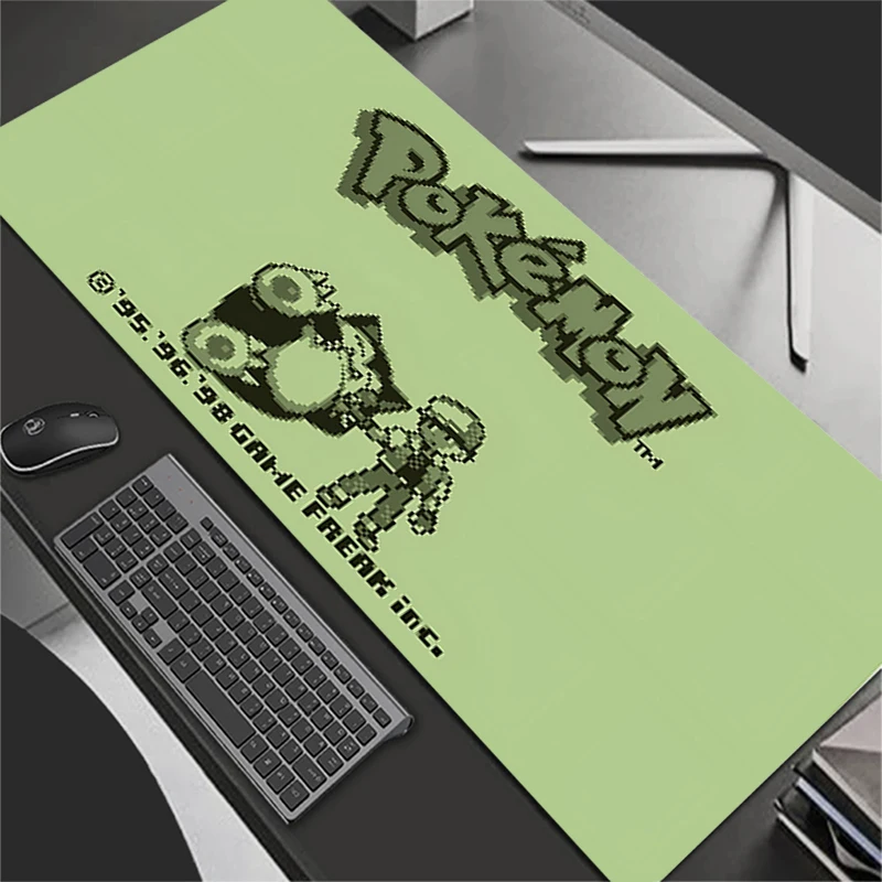 Duża podkładka pod mysz do e-sportu, gładka, elastyczna, gumowa, XXL, dla graczy, do komputera PC, klawiatury, biura, laptopa, kawaii, P-Pokemons, Snorlax, podkładka pod mysz