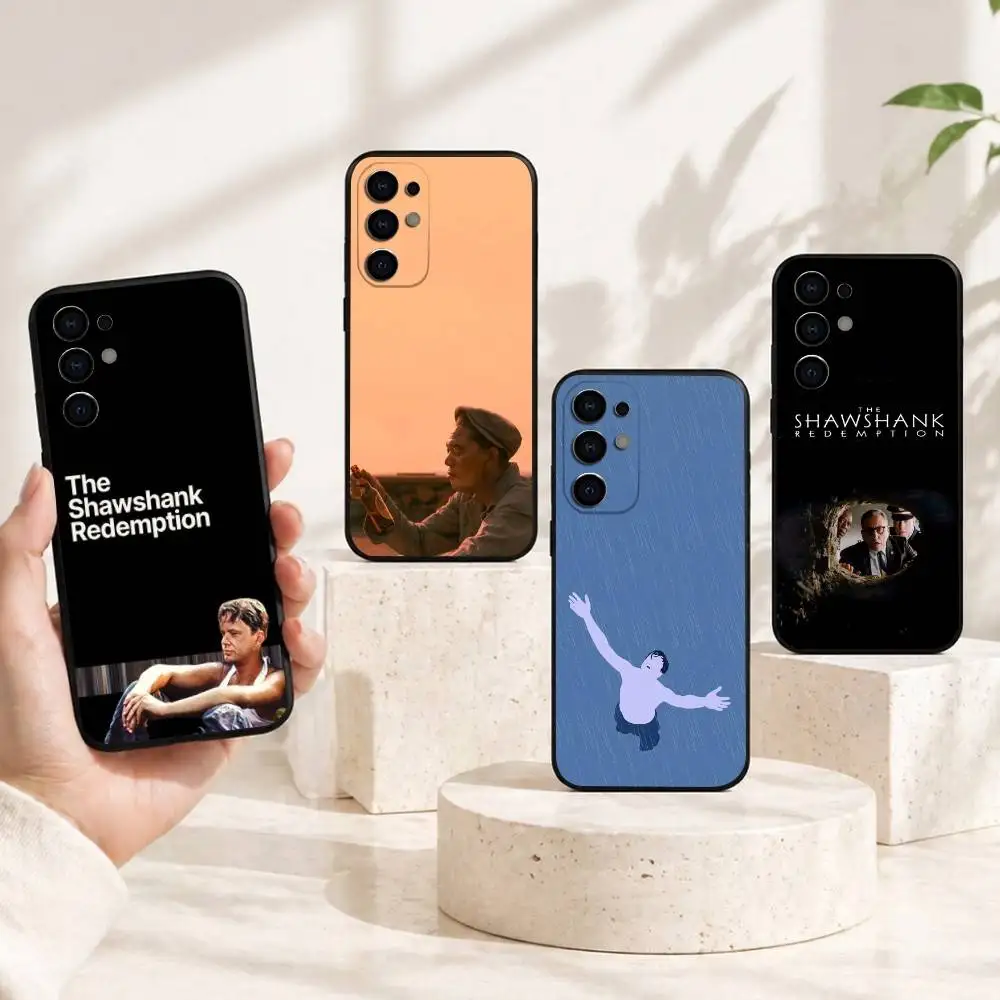Coque de téléphone The Shawshank Redemption Andy pour Samsung S25, S24, S21, S22, S23, S30, Ultra, S20, Plus, Fe, Lite, Note, 10, Housse noire
