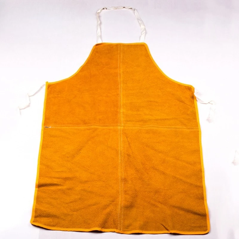 Durable Leather Welding Apron Heat Resistant Splash Proof for Welding Polishing