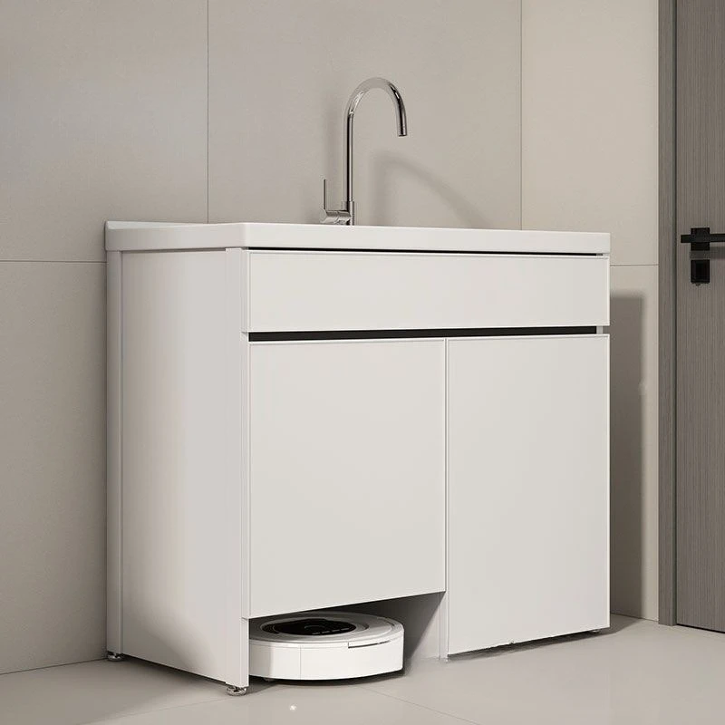 

Sweeping robot bathroom cabinet balcony toilet sink integrated honeycomb aluminum bathroom