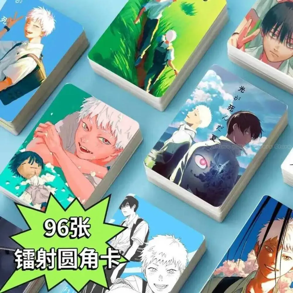 Летняя аниме Hikaru Died Cospaly, 48 шт./компл., лазерная блестящая фотокарта, HD печатные карты, косплей, ломо-карта для коллекции фанатов