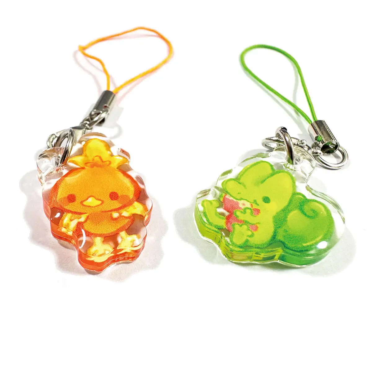 Custom Keychain Acrylic Key Chain Photo Customized Anime Charms Hologram Clear Personalized Designer Car Charm Keychains Gift
