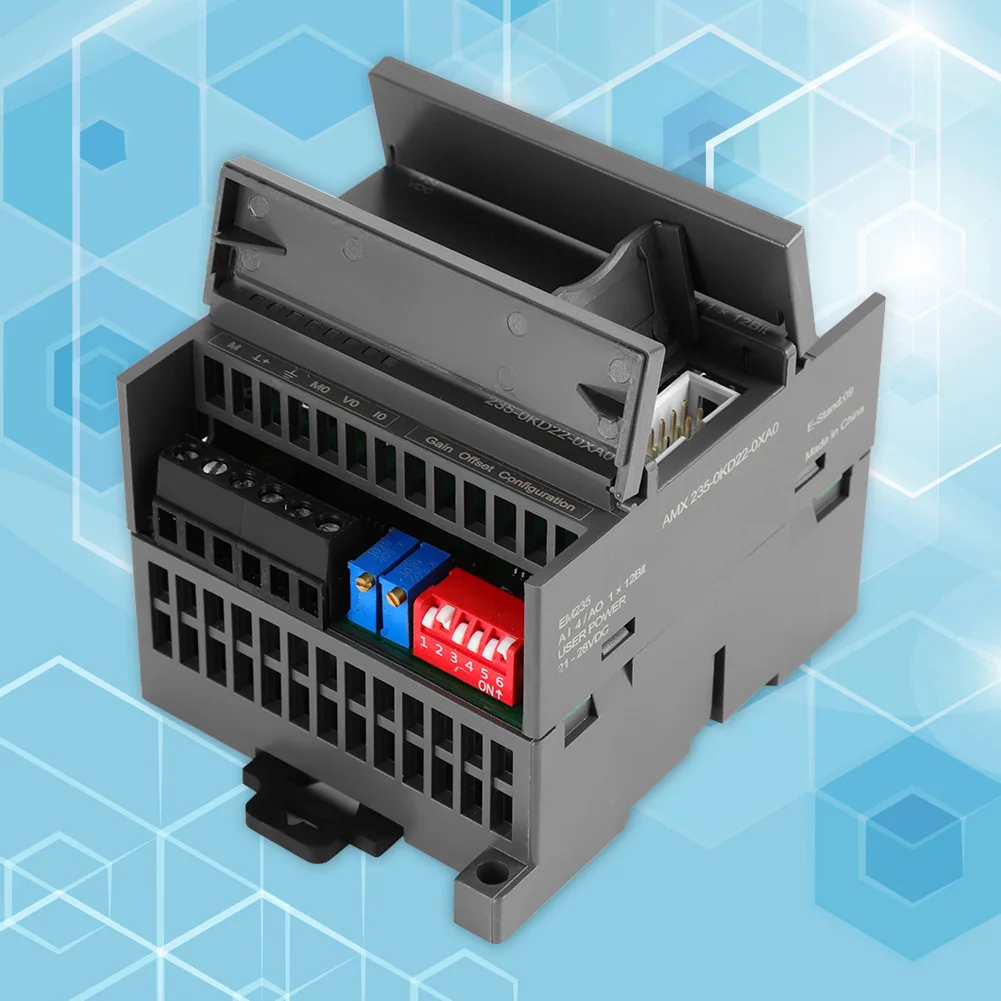 Módulo analógico PLC Módulo analógico Salida de corriente 4 entradas para circuito de conversión 6ES7 235-0KD22-0XA0 EM235 Circuito de control industrial