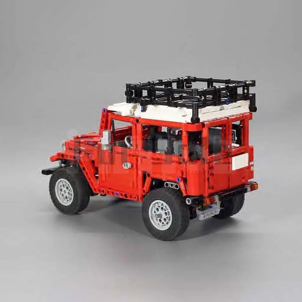 MOC-2770 Land Cruiser FJ40 HARD TOP Expedition durch RM8 Gebäude Block Modell Gespleißt Elektrische Spielzeug Puzzle Kinder Geschenk