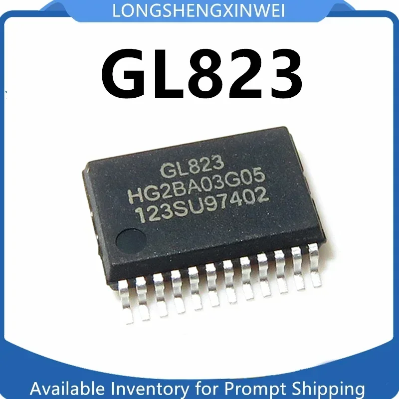 1PCS GL823 SSOP24 QFN24 Card Reader Controller USB2.0 Brand New Original