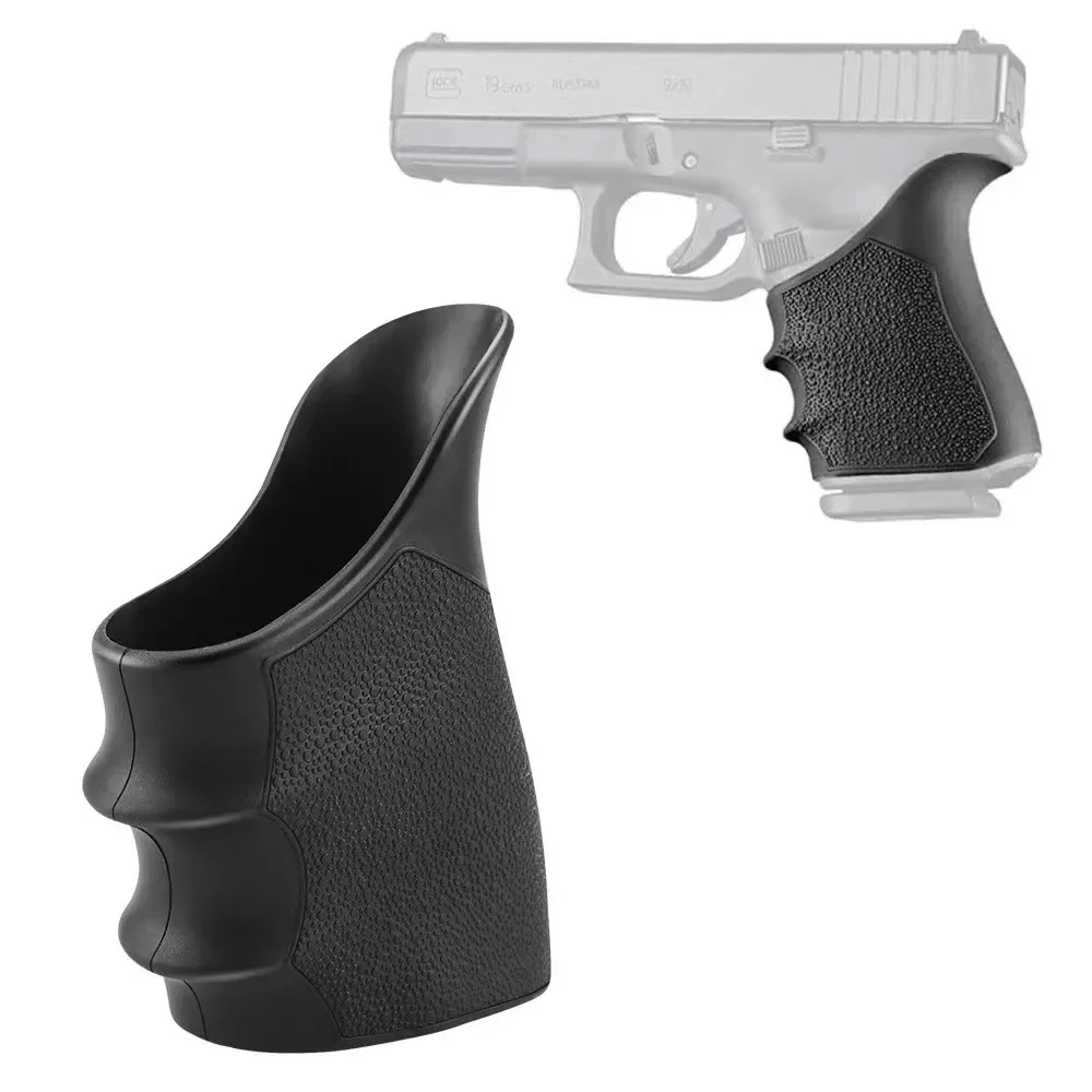 

Universal Anti Slip Cover for Airsoft Hunting Gun, Rubber Cover, Hand Grip Glove, Sleeve Pistol Handle, G17,18,19,AK,M4