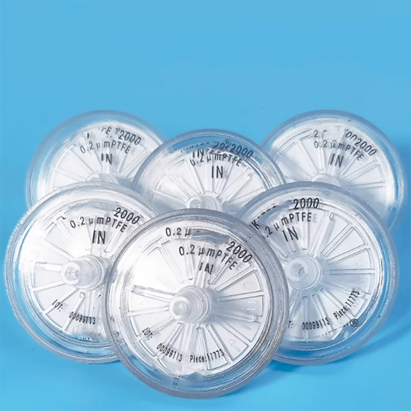 Water-blocking filter ptfe sterile membrane 0.22 um laboratory-used fermentation tank air sterilizing butterfly filter