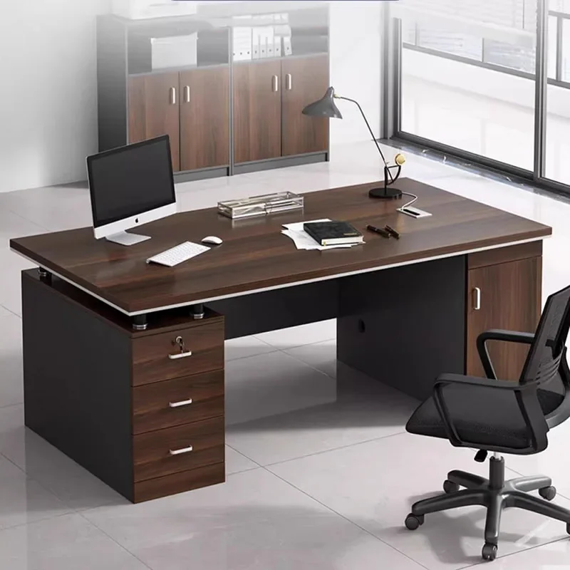 Cheap Desk Corner Office Simple Table Desktop Executive Reading Work Room Desks Offer Organizer Study Furniture Mesas China