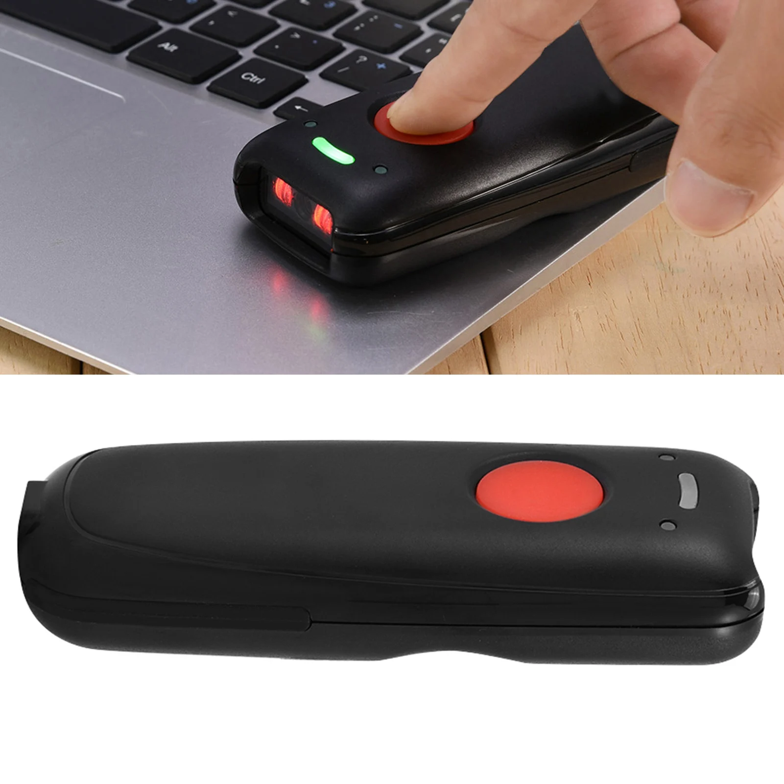 

Bluetooth-сканер штрих-кода Портативный беспроводной Bluetooth-сканер штрих-кода Сканеры штрих-кода для сканера штрих-кода iOS Android