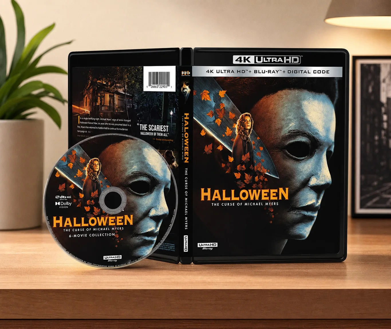 HOT Halloween: The Curse of Michael Myers (1995) 4K UHD Blu-ray Disc, Dolby Vision HighDefinition
