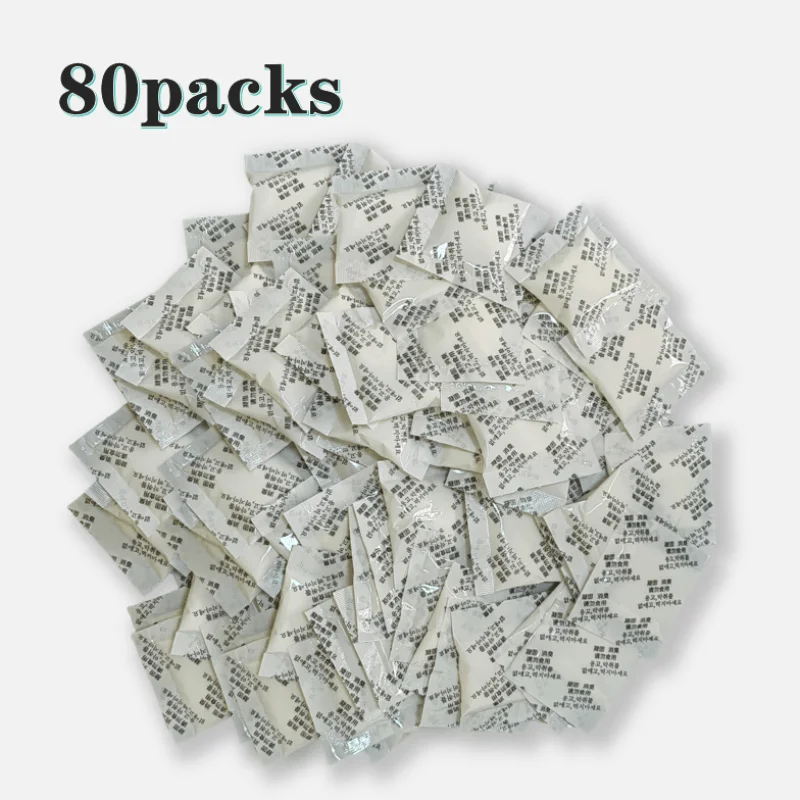 80-Pack Portable Toilet Absorbent Gel Pouches – Fast Solidifying, Odor Neutralizing, Leak-Proof. Ideal for Camping, RV, Outdoor