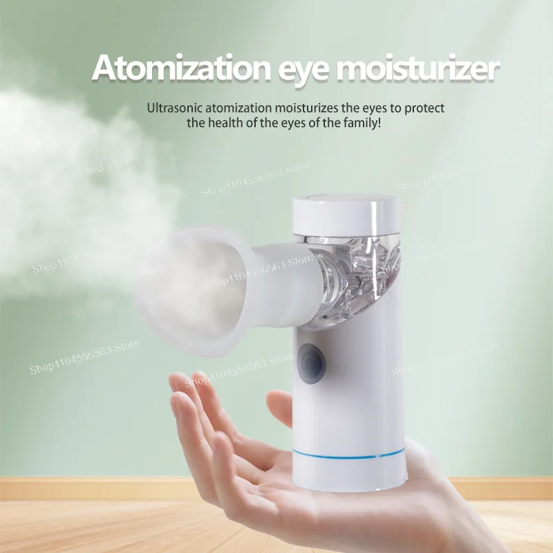 Nano Mist Eye Moisturizer for Dry Eye Relief & Beauty Hydration, Portable Eye Care Device with Travel-Friendly Atomization Massa