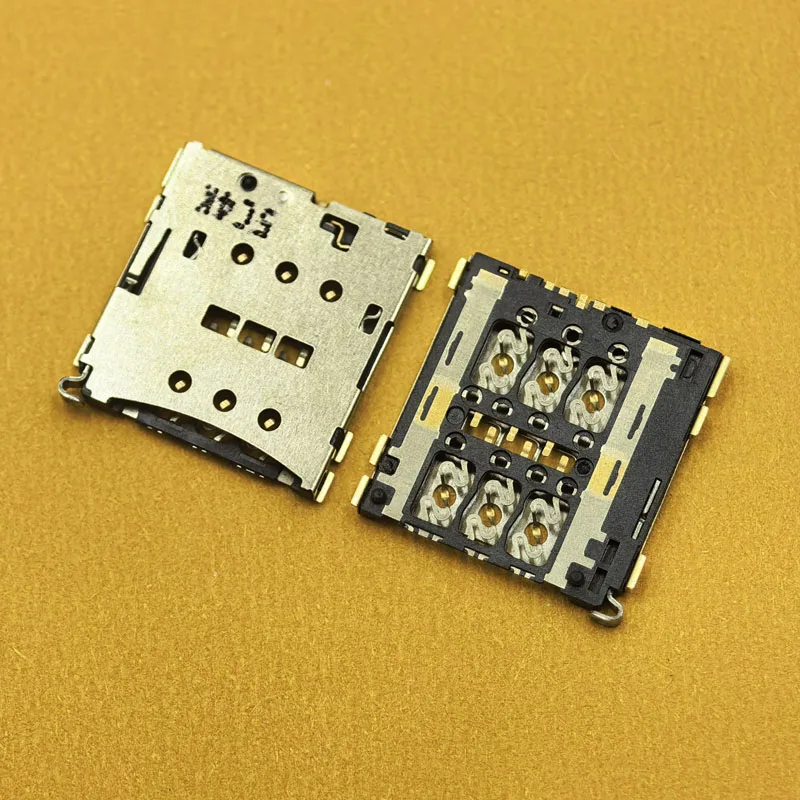 Connecteur de lecteur de carte SIM pour routeur Wifi, 5 à 50 pièces, prise de contact, support de plateau, connecteur pour ZTE 9518 MU5001 MU5002 MU500