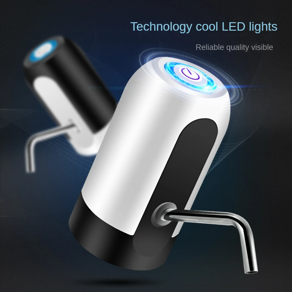Rechargeable Water Bottle Pump Automatic Electric Water Drinking Pump Treatment Portable Water Dispenser Used in Home