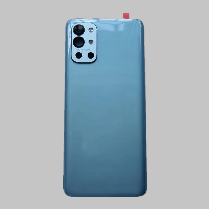 Back Cover for Oneplus 9R 1+ 9R Rear Glass Battery Housing Door Case Panel Repair with Camera Lens