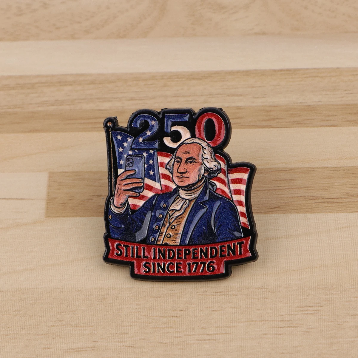 250th Anniversary of the United States Enamel Pins Brooch Lapel Pin Badge on Backpack Clothing Accessories Fashion Jewelry Gifts