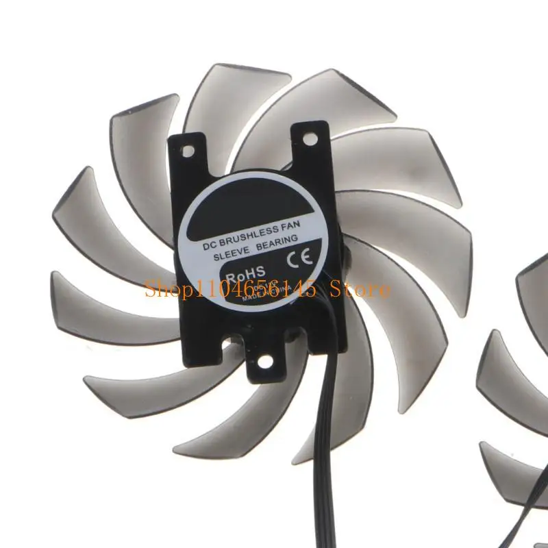 652F 2PCS 4Pin Cooler Graphics Card Radiator For RTX2060S GTX1660 1660ti 1660S GPU Cooling