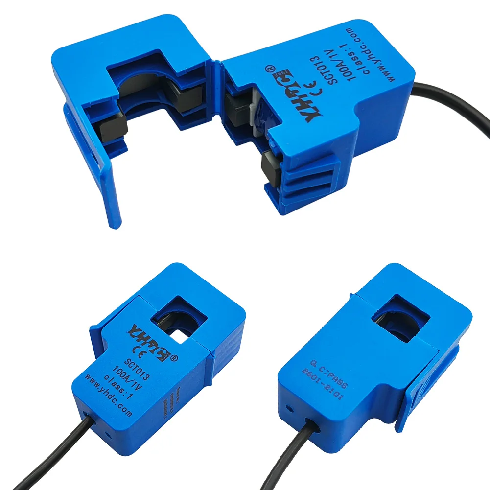 SCT013 Non-invasive Split Core AC Current Transformer Sensor SCT Input 5A-100A Output 50mA or 1V