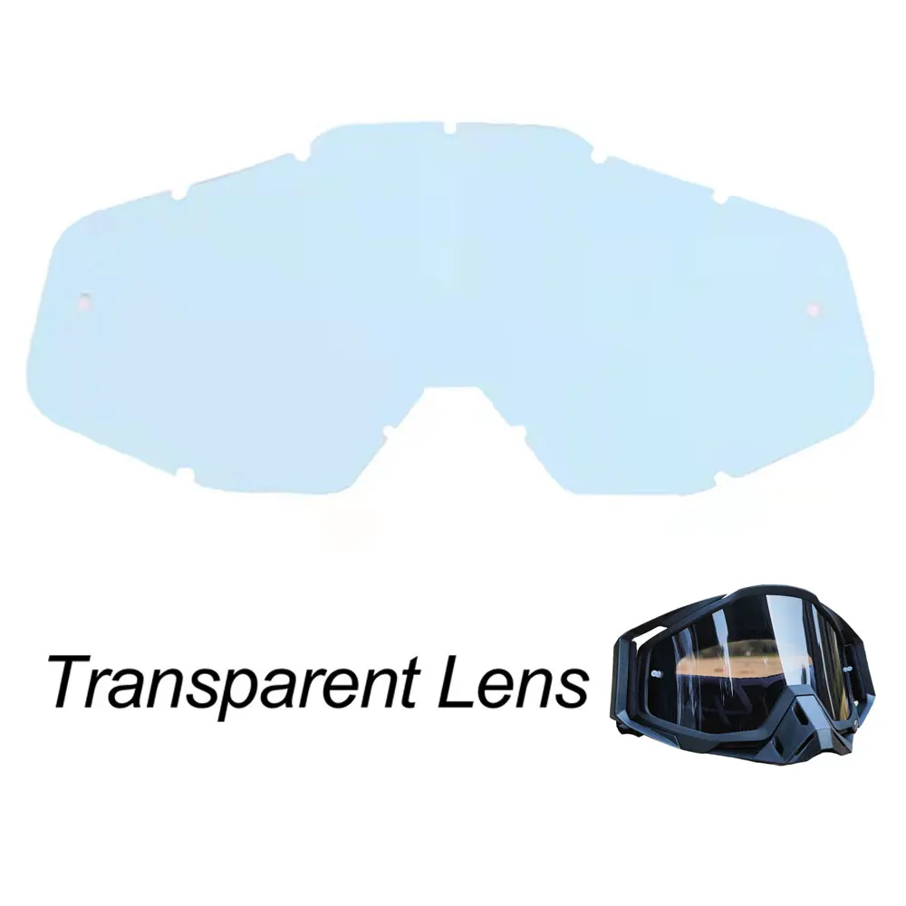 Motocross Brille Ersetzen Objektiv Offroad Motorrad ATV Motorrad Brille Farbe Objektiv Helm Brille Objektiv Zubehör Ersatz Objektiv – Detail 4
