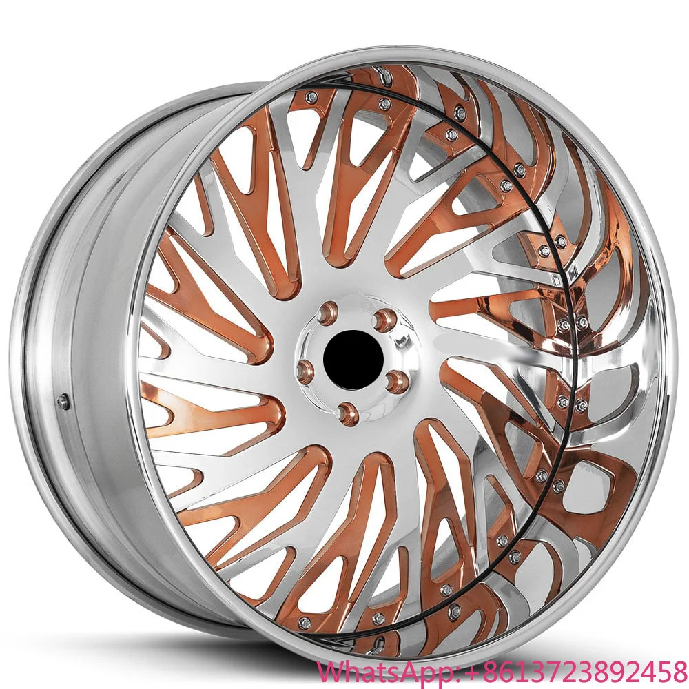 

SY-02078 2 Pieces T6061 Forged Rims Aluminum Alloy Wheels 18 19 20 21 22 23 24 Inch 5X112 5X108 5X114.3 5X120 Hubs
