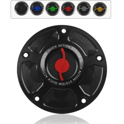 Tank Fuel Cap For Honda CBR600RR ABS CBR600F CBR929/954 CBR1100/XX Keyless Racing Quick Release Oil Tank Cover Accessories