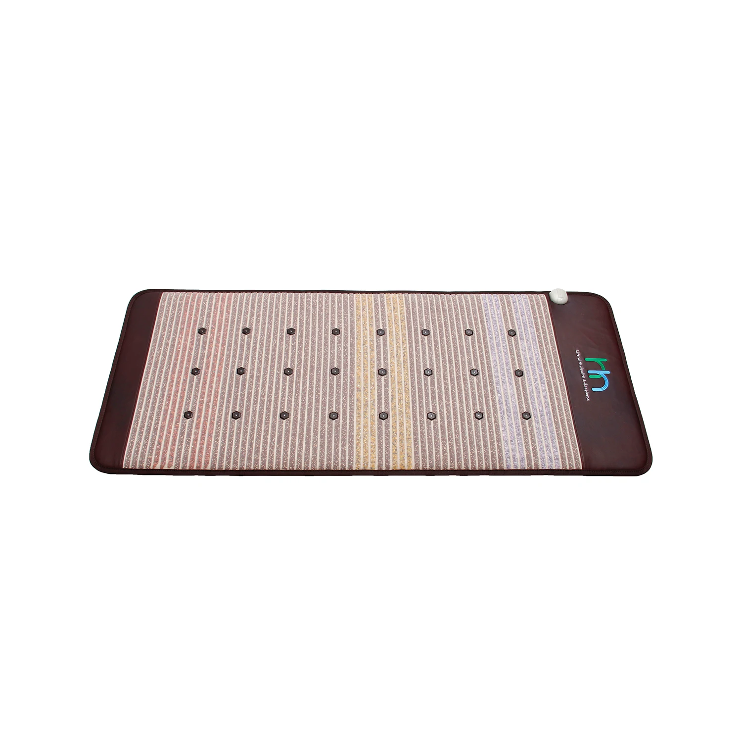 

Premium Quality No EMF Fitness Products Natural Crystal Mat Full Body Massage Muscle Pain Relief Products Crystal Heating Mat