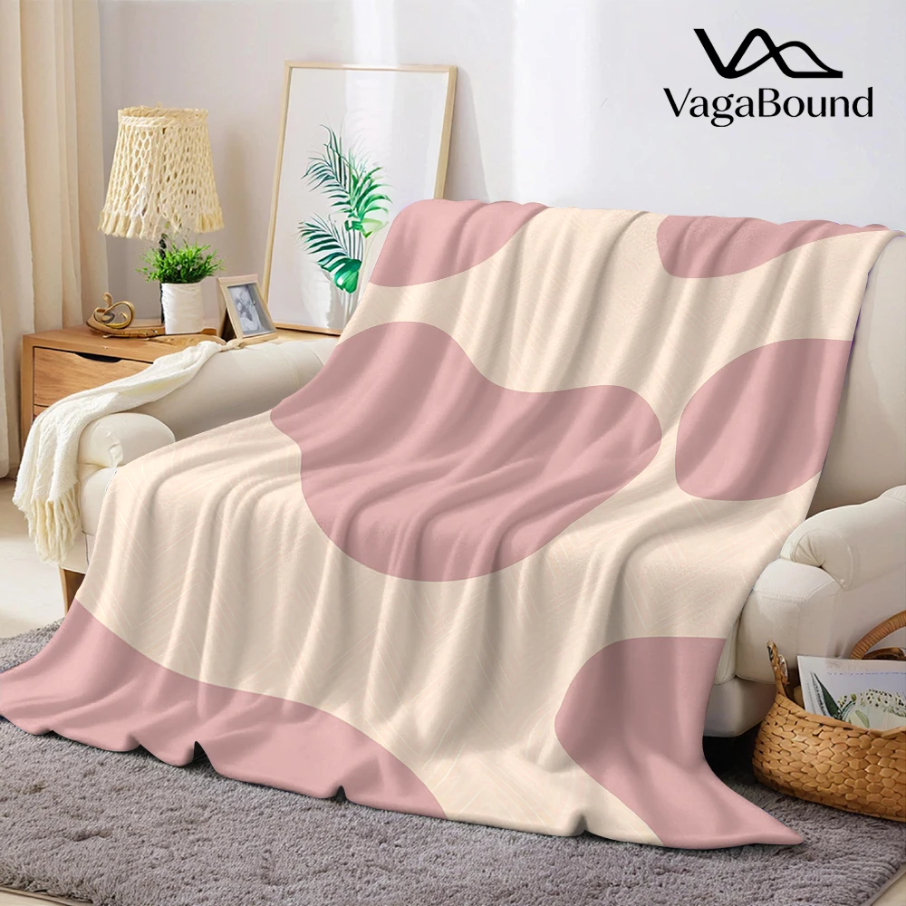Manta de Franela con Textura de Ondas, Cálida y Suave, para Halloween, Navidad, Decorativa, Regalo para Todas las Temporadas