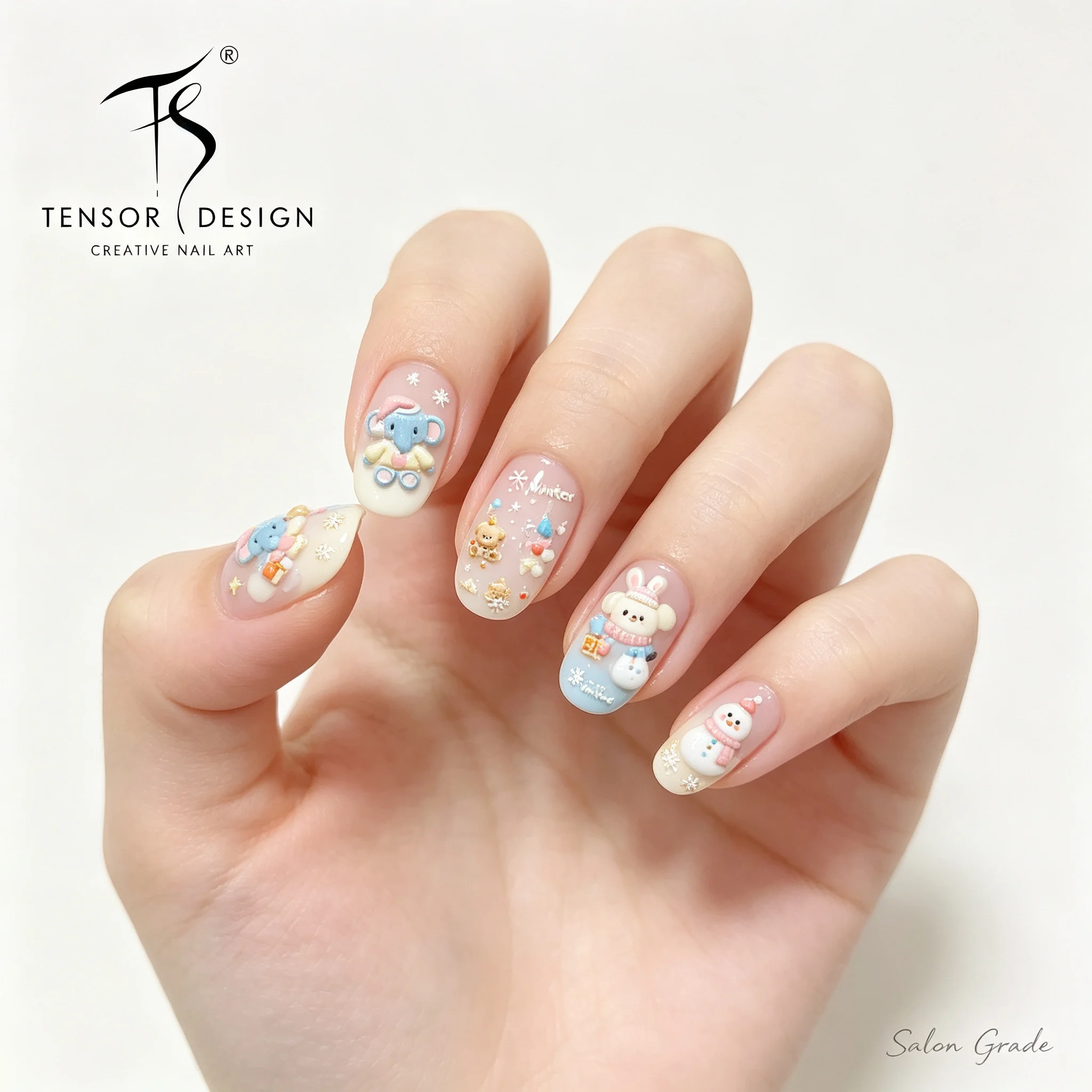 Autocollants pour ongles TENSO - Nail Art Elegan avis et prix