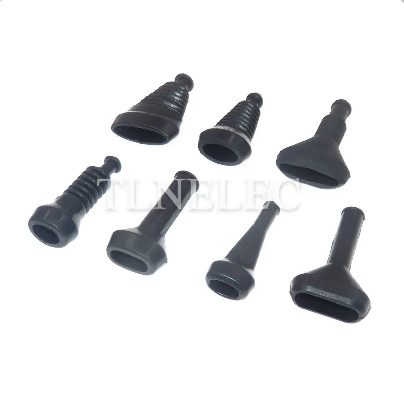 1 Set  Automotive Sealed Connector Protector Rubber Boot Cover Cap Soft Sleeve Rubber Sheath For Amp Tyco