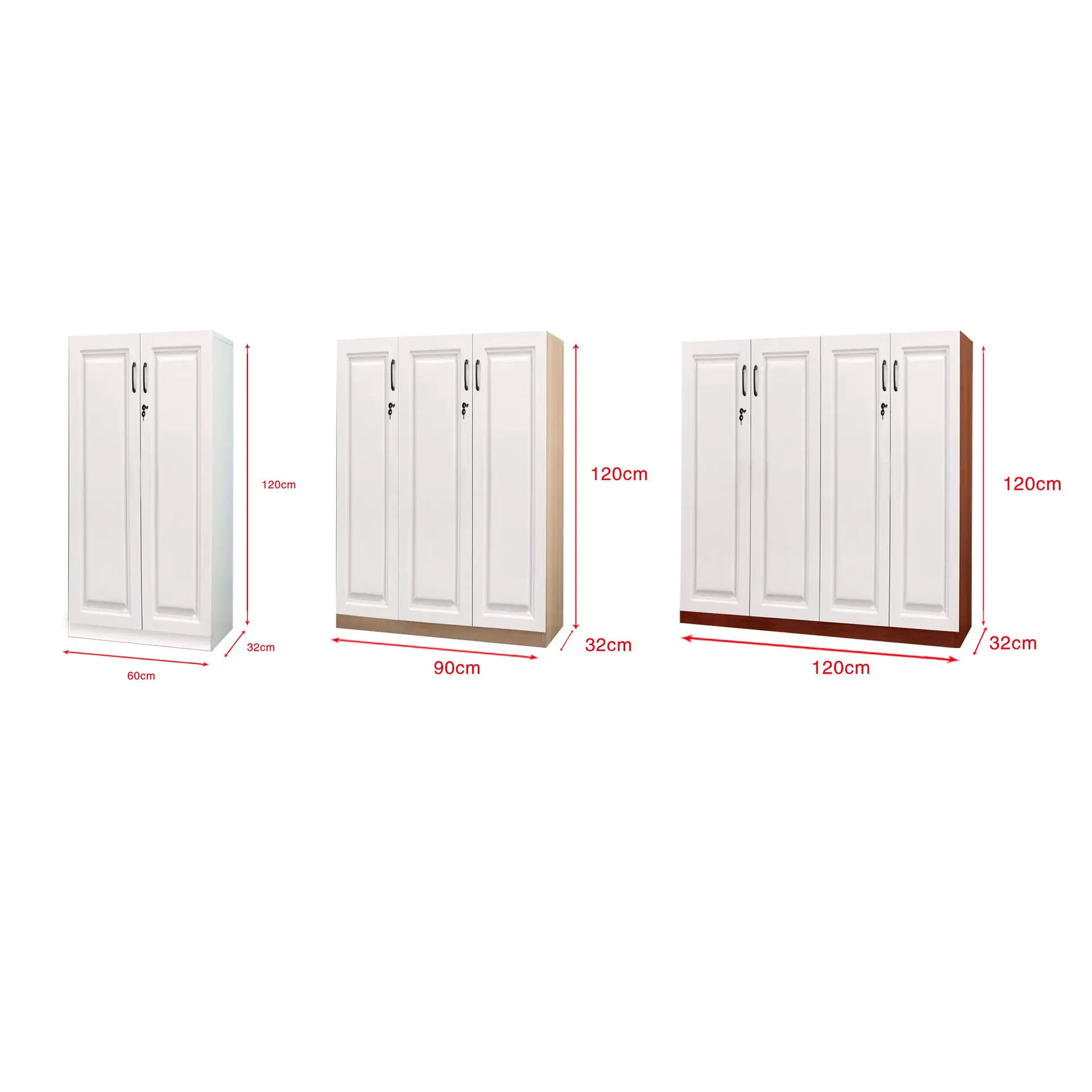 Storage Cabinet Modern Outdoor Garden Weather Resistant Easy Assembly Sturdy Durable Stable