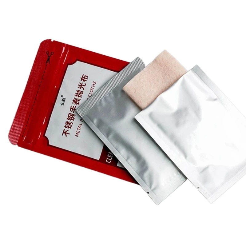 Efficient Cleaning Polishing Cloth Wipe Soft Clean Wipes Watch Repair Tool for Watch Makers Silver Gold Jewelry Phone