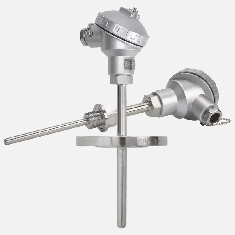 Rosemounte High Precision PT100 Thermocouple Probe OEM Stainless Steel RTD Temperature Sensor Thermocouple 3wires 4wires