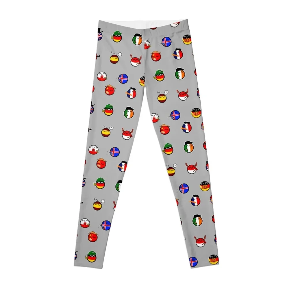 

Countryballs Pack Leggings Female legging pants Fitness's gym clothes Womens Leggings