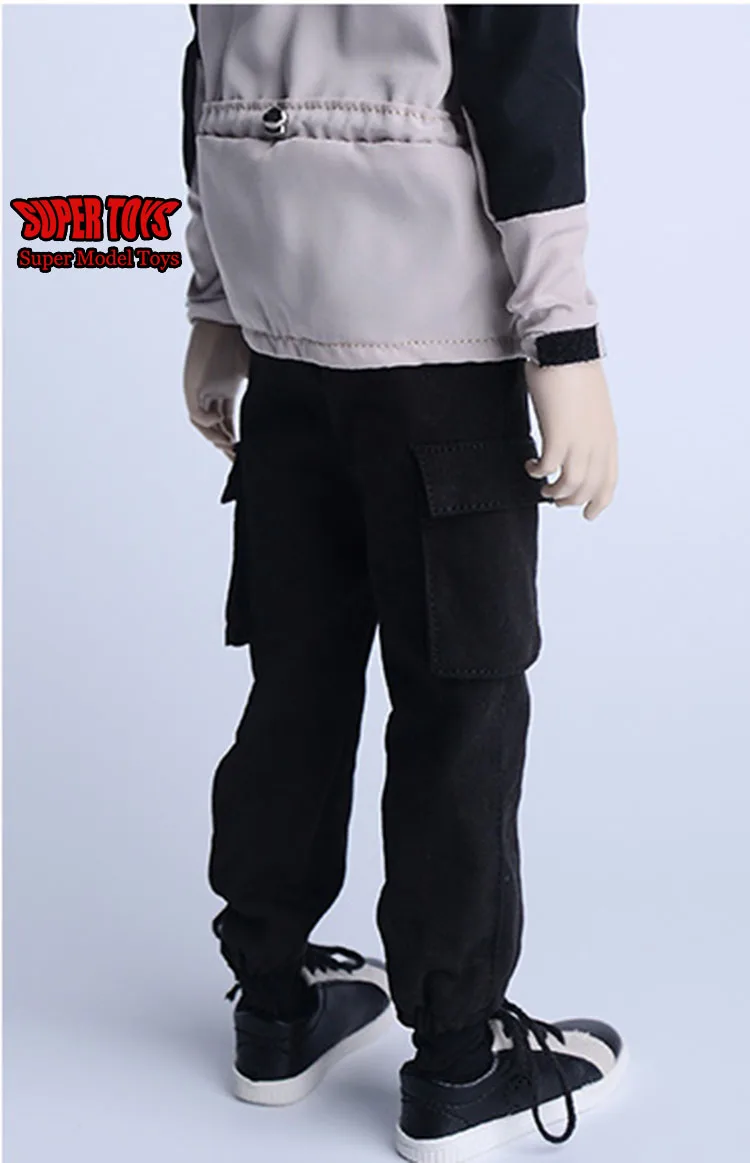 3 Color 1/6 Scale Male Soldier American Style Street Large Pocket Casual Cargo Pants Accessory For 12 Inches Action Figure Body