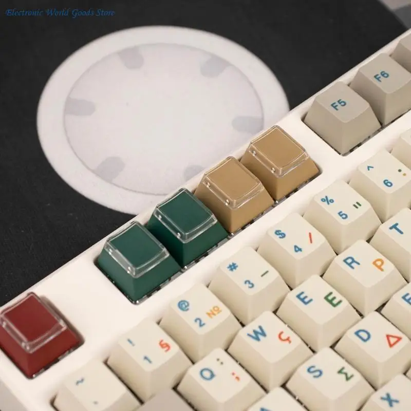 

A3PD 8 шт., набор оригинальных колпачков для механических клавиатур, удобный набор текста